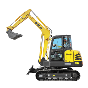 La Chine SDLG E660H 6 tonnes mini pelle hydraulique sur chenilles matériel de construction à haute efficacité - Product Image 1