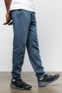 Pantalon de survêtement en coton léger et respirant pour homme Pantalon ample à jambes larges Pantalon de jogging d'entraînement Pantalon décontracté du Bangladesh - Product Image 6
