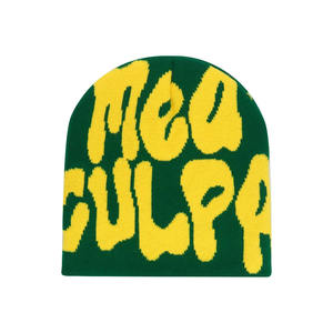 Logo personnalisé Hiver Chaud Homme Tricoté Bonnets Séchage Rapide Style Décontracté Acrylique Bonnets - Product Image 6