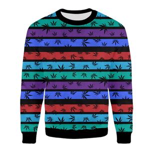 เสื้อสเวตเตอร์ผู้ชายพิมพ์ลาย3D โพลีเอสเตอร์ออกแบบได้ตามที่ต้องการโลโก้ได้ตามต้องการ - Product Image 5