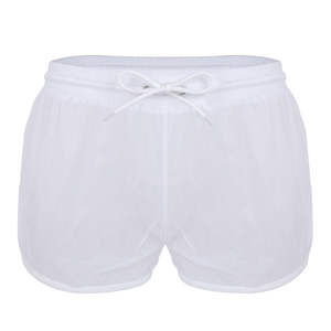 Shorts de sport athlétiques respirants à séchage rapide écologiques avec logo personnalisé pour hommes, style jogging en maille, shorts de course et de basketball - Product Image 1