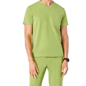 De calidad superior de los hombres Hospital Enfermeras Scrubs de punto de poliéster disponible en todos los colores y tamaños fácil de usar al por mayor - Product Image 1