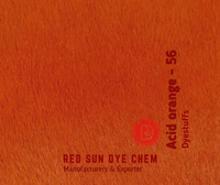 Orange acide 56 C.I. 22895 Teinture rouge solaire acide de haute qualité, taille personnalisée, pour emballage textile et utilisations industrielles acides, Fabricants de produits chimiques