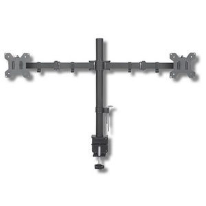 Supporto da Scrivania per Monitor TECHly per 2 Schermi TV da 13-27 pollici affiancati - Product Image 1