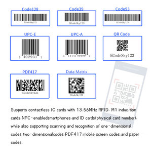 Emt6022rf ổn định tốt nhúng máy quét mã qr RFID NFC mô-đun Máy quét kiểm soát truy cập cổng tủ khóa - Product Image 2