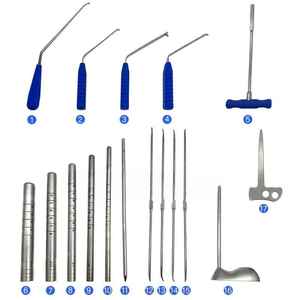Conjunto de instrumentos ortopédicos de cirugía de columna UBE endoscópica BiPortal unilateral Manual de acero inoxidable de alta calidad Caronia quirúrgica - Product Image 2