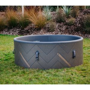 Bain à remous gonflable portable pour 4 à 8 personnes <span class=keywords><strong>avec</strong></span> jets de massage et chauffage | Idéal pour les loisirs de plein air et les centres de villégiature - Product Image 2