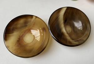 Best Quality Horn <b>Bowl</b> and Ceramic Dinnerware <b>Bowl</b> Customized Oval Shaped Natural Buffalo or OX Horn <b>Dough</b> <b>Bowl</b> for Parties - Product Image 2