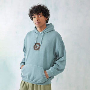 Sudadera con capucha para hombre de calidad premium de algodón lavado 100% vintage, ropa de calle con logotipo gráfico personalizado, sudaderas con capucha desteñidas de peso pesado de gran tamaño - Product Image 1
