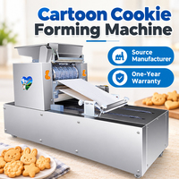 Machine de transformation alimentaire robuste à haut rendement, équipement de formage de biscuits en forme de dessin animé, machine multifonctionnelle pour la fabrication de gâteaux aux noix