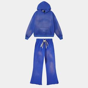 Winter New Dgt Printing Custom Pullover 350 GSM <b>Hoodies</b> No <b>String</b> Heavy Weight Streetwear Oversized Fleece Thick Tracksuits - Product Image 2