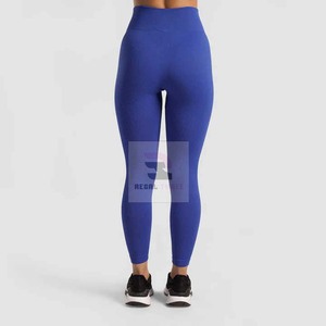 Pantalones de yoga fitness de cintura alta para mujer Leggings de punto de moda - Product Image 4