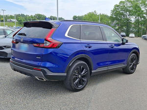 CR-V Híbrido 2024 Azul, SUV Automático con Tracción en las Cuatro Ruedas, Usado, Llantas de Aleación Oscuras, Asientos de Cuero, Arranque Remoto, Bluetooth, Asientos con Calefacción - Product Image 5