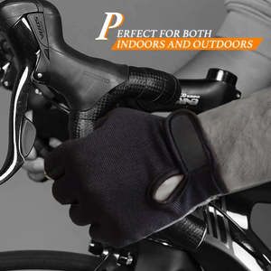 Gants de sport demi-doigts pour hommes et femmes, protection complète de la paume, protection UV, poignées antidérapantes pour le cyclisme, la pêche, le ski et les activités de plein air - Product Image 6