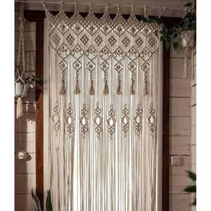 Cortinas de Macramé para Puertas y Ventanas, Elegantes Decoraciones de Pared - Product Image 2
