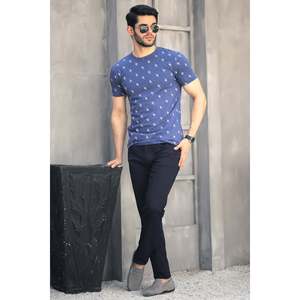 Custom logo Men's JUBAIL Graphic Casual T-Shirt Solid Hip Hop Lightweight Jersey 180g Anti-Wrinkle <b>Printed</b> T-Shirts for Any - Product Image 3