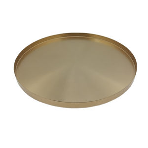 Plato para servir comida encantador de Metal de hierro de Color dorado más vendido de la mejor calidad para restaurantes hecho a mano a granel - Product Image 5