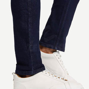 Pantalones vaqueros de hombre hechos a medida en estilo sólido Etiqueta privada más vendida en buena calidad para otoño y verano Tamaño adulto - Product Image 6