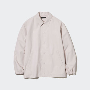 เสื้อแจ็คเก็ตโค้ชของผู้ชายน้ำหนักเบาผ้าแคนวาสป้องกันรอยยับ - Product Image 6