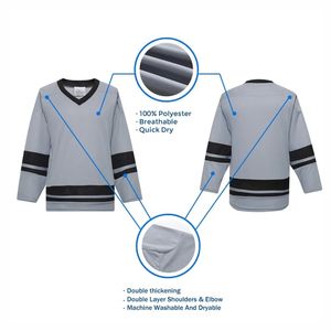 Chandails de hockey sur glace personnalisés avec broderie vierge de sublimation, sweat à capuche unique dernier modèle, vêtements de hockey sur glace - Product Image 2