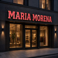 Letrero LED RGB con Garantía de Dos Años Directo de Fábrica, Letrero Luminoso para Tienda, Letrero Comercial