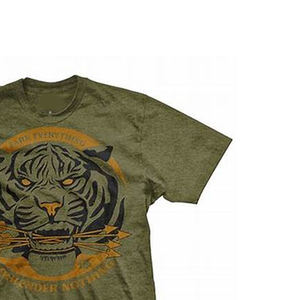 เสื้อยืดคอกลมผู้ชายไซส์ใหญ่ คุณภาพสูง ผ้าฝ้าย 100% ระบายอากาศ แห้งเร็ว รับออกแบบลายพิมพ์ตามสั่ง ลายเรียบ - Product Image 4