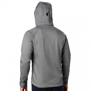 High Quality Customizable <b>Men's</b> <b>Soft</b> <b>Shell</b> <b>Jacket</b> Hot Sale Winter Outdoor Canvas with Stand Collar-Made in Pakistan - Product Image 2