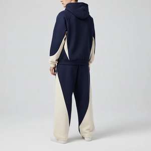 Conjunto Deportivo Personalizado de Alta Calidad para Hombre, Pantalones Holgados, Sudadera con Capucha y Traje Deportivo, Colección de Invierno de Moda - Product Image 3