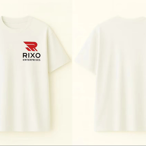 T-shirt en tricot surdimensionné personnalisé 100% coton lourd 240 GSM Col rond Épaules tombantes Écologique Respirant Streetwear Faible MOQ - Product Image 4