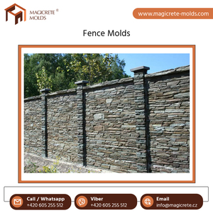 Leading Manufacturer of Assured Quality Wall Decorative Double Side Fence Panel Concrete Molds at Best Price - Product Image 5