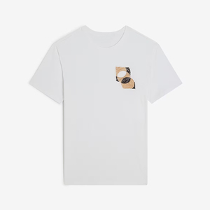 Camiseta de algodón estampada de manga corta con cuello redondo de verano/camisetas en blanco con cuello redondo de alta calidad al por mayor - Product Image 6