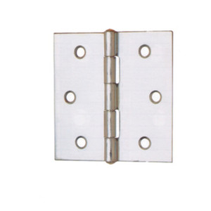 Cerniera Quadrata con Perno Fisso in Acciaio Zincato mm. 80 - Product Image 1