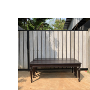 Elegant Wooden Dining <b>Table</b> Modern Furniture <b>for</b> Home Cafe and Restaurant Interior - Product Image 6