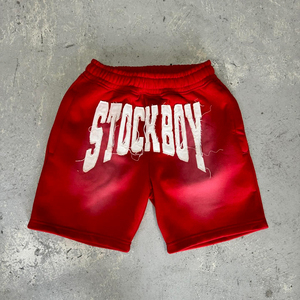 Hombres personalizado 100% algodón francés Terry gimnasio Fitness correr Jersey pantalones cortos bordado Logo apliques parche tejido método - Product Image 6