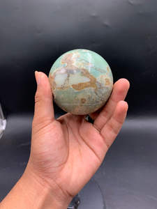 Wholesale Natural Indonesia Chrysoprase Handicraft Healing <b>Crystal</b> 5 cm Polished <b>Sphere</b> - Product Image 6