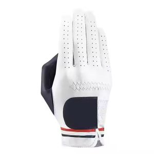 Gants de golf personnalisés de haute qualité en cuir Cabretta gauche droite et en cuir PU avec logo personnalisé OEM pour adultes - Product Image 4