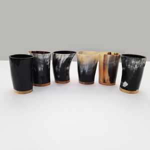 Diseño antiguo cuerno Natural Oso de Cristal corto bebiendo Koi taza exquisito estilo Animal tallado hecho a mano regalos de negocios directos - Product Image 4