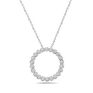 จี้เพชรโมอิสเงินแท้925 VVS เครื่องประดับเพชรสีขาวใสมีเสน่ห์ - Product Image 4