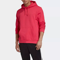 Yüksek Kalite Özel Baskılı Sonbahar Erkek %100 Pamuk Karışımlı Kapüşonlu Rüzgar Geçirmez Su Geçirmez Düz Renk Fitness Sweatshirtü