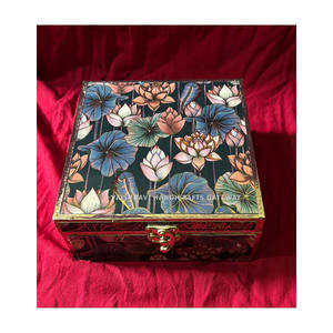 Última producción MDF hecho a mano con hermoso trabajo de impresión por computadora para caja de regalo de boda - Product Image 1