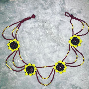 Joyful Threads Collier multicolore Twilight Tides Bijoux de perles en couches ColorPop Collier de perles en couches - Product Image 4