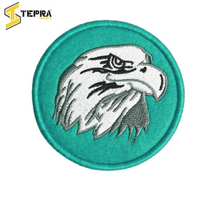 Écussons de broderie en PVC de style thermocollant avec logo personnalisé de qualité supérieure OEM Tepra Sports bonnes ventes - Product Image 4