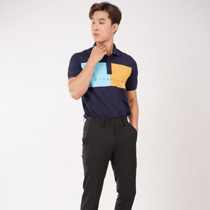 เสื้อโปโลผ้ายืดสไตล์อเนกประสงค์สำหรับผู้ชายเสื้อโปโลสำหรับใส่ไปทำธุรกิจเสื้อผ้าผู้หญิงจาก2025 - Product Image 1