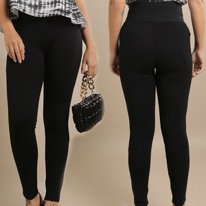 Women sports <b>leggings</b> with custom logo OEM breathable fabric stretch design perfect for promotional events and fitness - Product Image 5