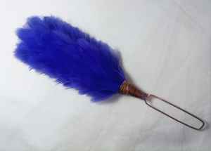 Hot Selling WOK Duck Chicken Feathers Dyed Pattern Plumes Hackles for Wool <b>Beret</b> Uniform & Party Clothing Accessories - Product Image 4