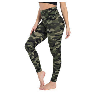 Pantalones de Yoga de cintura media con logotipo personalizado OEM para mujer, ropa informal de diseño sólido para gimnasio, cierre de cintura elástica-XS Push al por mayor - Product Image 6