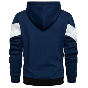 New Design Custom Solid <b>Yarn</b> Dyed <b>100</b>% Cotton Zipper Hoodies with High Quality Panel Design Fashionable Streetwear Style - Product Image 5