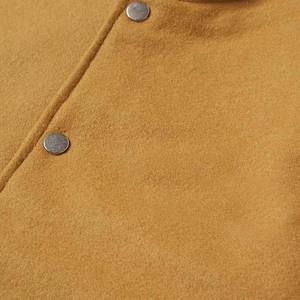 Chaqueta Universitaria de Béisbol para Hombre, con Logotipo Personalizado en el Frente, Diseño Clásico con Bordado, Cuello Alto - Product Image 5