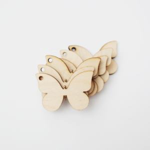 Technique polie de jouets décoratifs papillon en bois pour bébé, exclusivité créative - Product Image 3