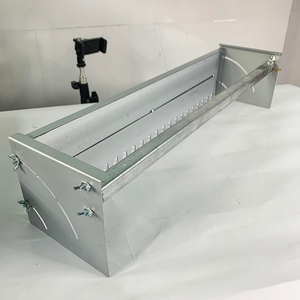 Truelle à dents à double encoche en acier inoxydable de qualité industrielle personnalisable OEM/ODM 500mm-900mm/600mm-1.1m Outil de travail pour carrelage Viet Nam - Product Image 5